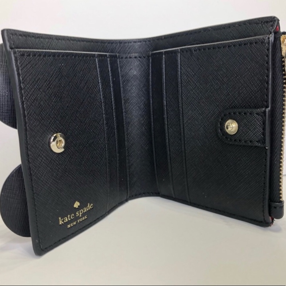π₯° SALE π₯° NEW KATE SPADE MINNIE MOUSE WALLET - Picture 6 of 8
